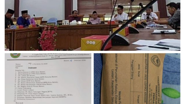 Menang di BPSK, Polemik Rumah Subsidi Rhabayu Estuario Mengemuka dalam RDP DPRD Batam, 491 Konsumen Diduga Alami Selisih Harga