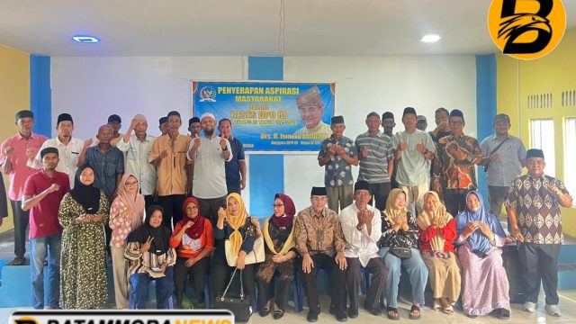 Saat Reses Ismeth Abdullah, Warga Kampung Baru Tebing Aspirasikan Penghapusan Sistem Zonasi Penerimaan Siswa Baru di Tingkat SMP dan SMA