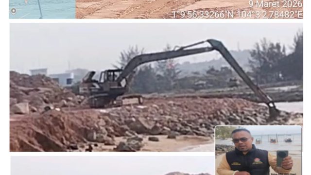 Reklamasi Ocarina Disorot HNSI Kepri, Dinilai Tidak Sesuai Hasil RDP DPRD Kepri