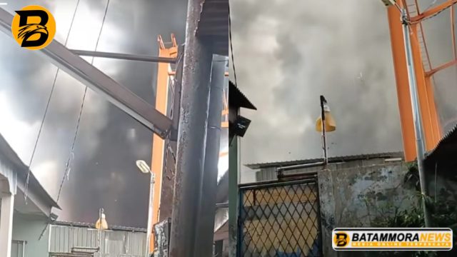 Kepanikan Warga saat Gudang Ban Terbakar di Cibodas, Asap Hitam Membumbung saat Keluar Rumah