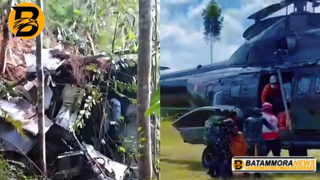 Semua Kru dan Penumpang Helikopter Jatuh di Sekadau Meninggal Dunia, Tim SAR Gabungan Berhasil Evakuasi Seluruh Korban