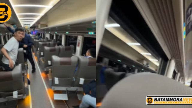 Detik-detik Insiden KA Argo Bromo Tabrak KRL di Stasiun Bekasi Timur Terekam Jelas pada Siaran Live YouTuber dalam Kereta