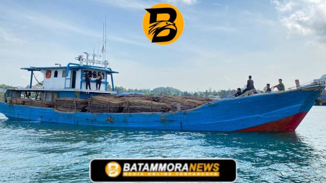 Ditpolairud Polda Kepri Gagalkan Pengiriman 12.000 Batang Kayu Bakau Ilegal Tujuan Singapura di Perairan Batam