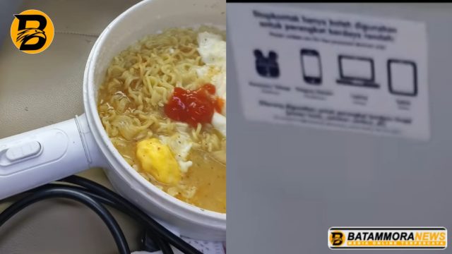 Viral Aksi Penumpang Masak Mi Instan di Kereta dengan Panci Listrik, Warganet Soroti Stiker Imbauan KAI: Mungkin Perlu Diperbesar