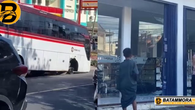 Heboh Insiden Ban Bus Primajasa Lepas Lalu Hantam Apotek di Tasikmalaya, Picu Reaksi Tak Terduga Warganet