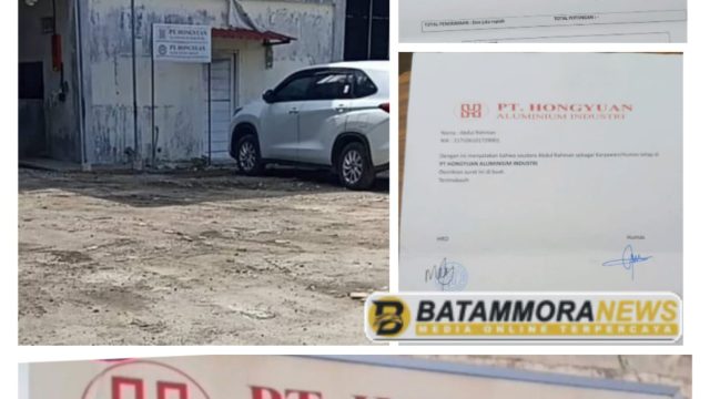 PHK Sepihak dan Hak Pekerja Diduga Diabaikan, Aktivitas PT Hongyuan Aluminium Industri Ikut Disorot