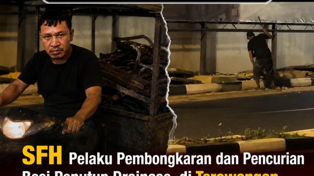 Polisi Berhasil Menangkap Pelaku” Rayap Besi ” di Terowongan Pelita yang Sempat Hebohkan Batam