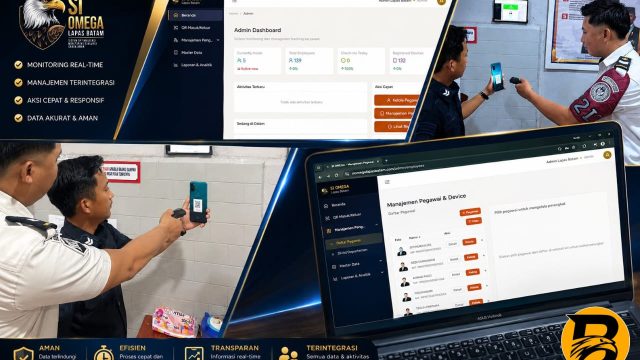 Ka. KPLP Lapas Batam Andre Silalahi Ciptakan SI OMEGA, Solusi Digital Pengawasan HP Petugas Menuju Zero HALINAR