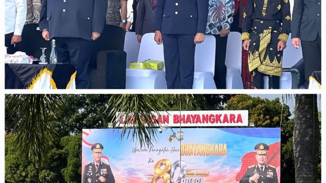 Karutan Batam Hadiri Upacara Hari Bhayangkara ke-80 di Polda Kepulauan Riau
