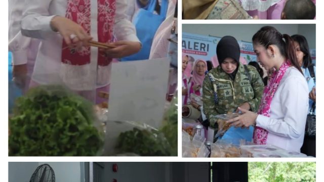 Produk Karya Warga Binaan Rutan Batam Curi Perhatian Ibu Wakil Presiden Saat Kunjungan Kerja di Kepri