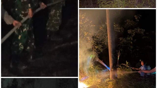 Polresta Barelang Bergerak Cepat Tangani Karhutla, Pemadaman Gabungan Berhasil Kendalikan Titik Api di Galang dan Sagulung
