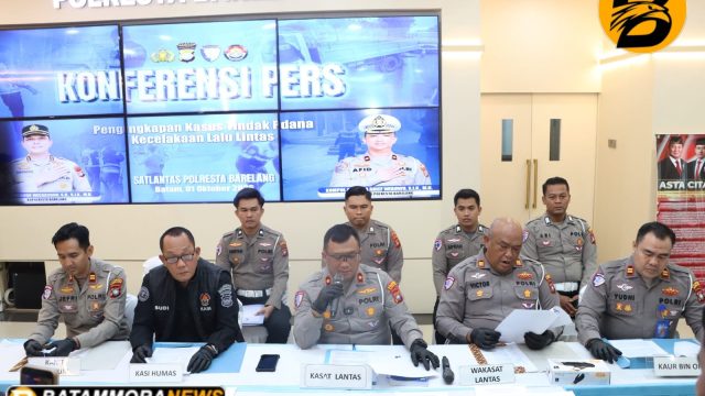 Satlantas Polresta Barelang Ungkap Kasus Kecelakaan dan Dugaan Tabrak Lari di Lubuk Baja