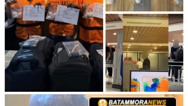 Bea Cukai Batam Gagalkan Penyelundupan 490 Gram Methamphetamine di Bandara Hang Nadim