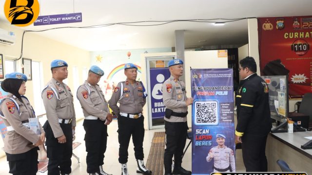 Sipropam Polresta Barelang Sosialisasikan Pengaduan Cepat Divpropam Polri Berbasis Digital melalui Scan QR Code