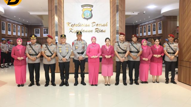 Kapolda Kepri Pimpin Sertijab Sejumlah Pejabat Utama Polda Kepri