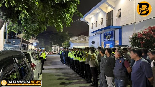 Polresta Barelang dan Polda Kepri Gelar KRYD, 29 Kendaraan Knalpot Brong Ditindak dan 33 Orang Diamankan di Bukit Senyum